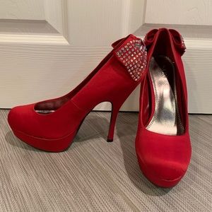 Red Stiletto high heels